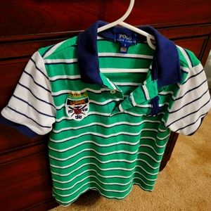 Little boy Polo Ralph Lauren striped top